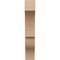 Ekena Millwork 6"W x 12"D x 36"H Thin Asheboro Rough Cedar Woodgrain TimberThane Corbel, Primed Tan CORUR06X12X36ASHRCPR - alternate 5